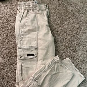 Off white BDG Urban Outfitters cargo pant